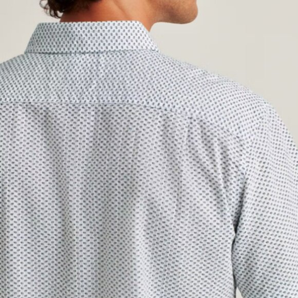 Bonobos Riviera Button Shirt Mens Size XL 100% Cotton Seersucker Short Sleeve - Picture 5 of 10